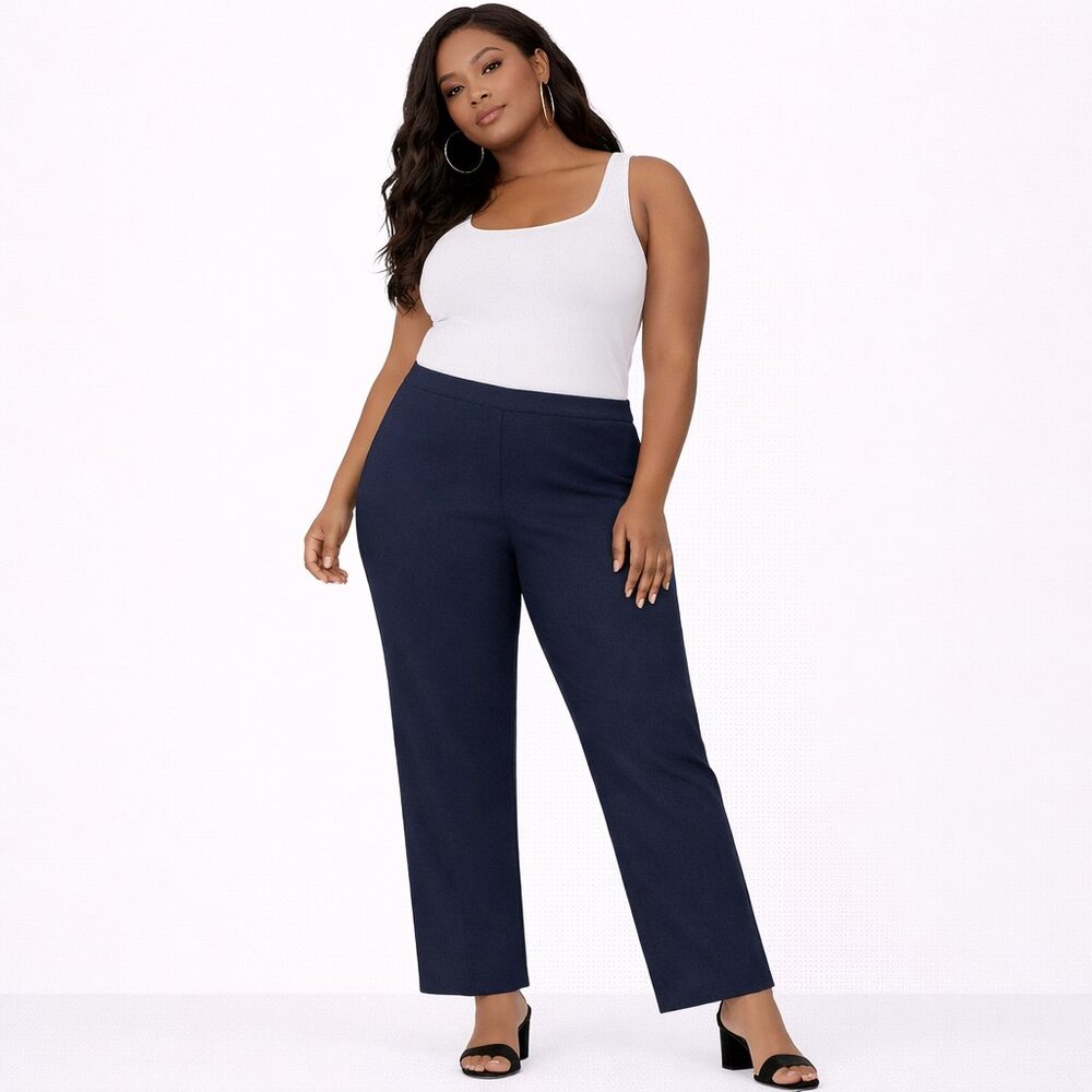 Ashley Stewart women's black dress pants Size:  22